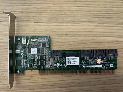 Adaptec Serial ATA II RAID Controller Card - Model AAR-1420SA - 4-Port PCI-X - Image 1 of 3