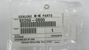 Kawasaki OEM 12-25 Teryx Rear Fender Washer (Single Unit) 92200-0800 - Picture 1 of 3