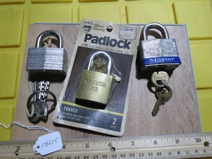 Candados Travco & Master #1 & Master #251 de colección (lote #18215) - Imagen 1 de 4