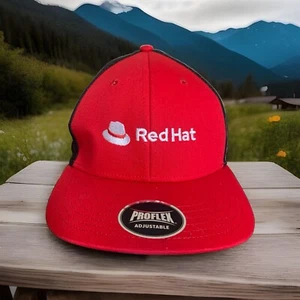 Cappello Rosso Microsoft Azure Promo Strap Back Cappellino Regolabile Taglia Unica Raro - Foto 1 di 7