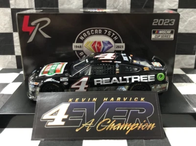 Kevin Harvick #4 Caccia Brothers Pizza Mimetico Nero 2023 1:24 Mustang - Immagine 1 di 4