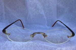 Hiero No Rimless Eyeglasses FRAMES ONLY 133 - Picture 1 of 8