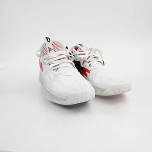 adidas Basketball Shoe Men's White/Multicolor Used - Picture 1 of 6