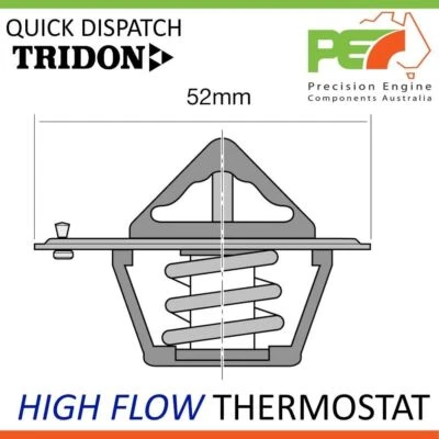 Nuevo * TRIDON * Termostato de alto flujo para Toyota Corona 1600S RT40 80 RT72 Foto 1 de 4