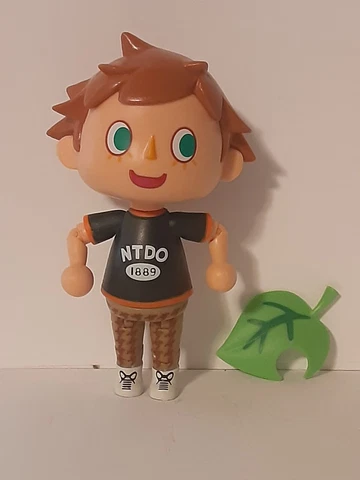 World Of Nintendo Animal Crossing Villager 4" Loose Figure Jakks Pacific Cover