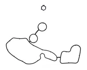 Oil Cooler Gasket Set-Base, DIESEL, FI, Turbo, 24V, Sport Utility - Bild 1 von 1