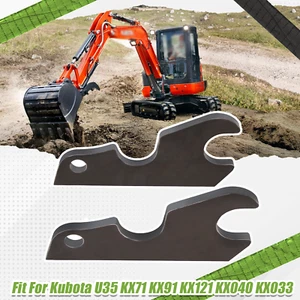 2 packs Quick Attach Excavator Bucket Ears for Kubota U35 KX71 KX91 KX121 KX040  - Picture 1 of 20