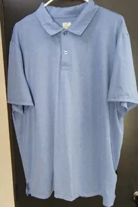 Polo uomo XXL 32 gradi cool golf performance camicia 90% poliestere blu - Foto 1 di 4