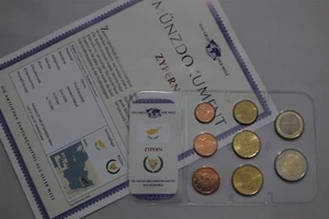 🧭 🇨🇾 CHIPRE UNC 2008 EURO COMO NUEVO CONJUNTO CON CERTIFICADO DE AUTENTICIDAD B79 #2 - Imagen 1 de 4
