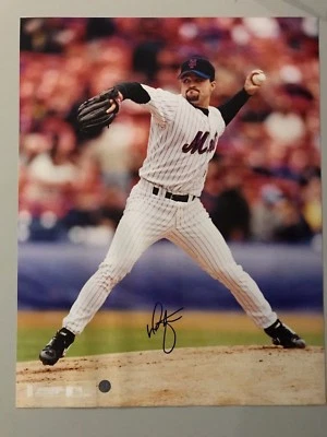 MIKE HAMPTON autografiado 11X14 NY METS firmado con certificado de autenticidad de TODOS LOS COLECCIONABLES AMERICANOS Foto 1 de 3