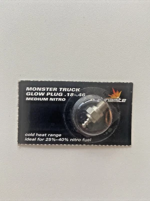 Dynamite Monster Truck Plug .18-.46 Medium Nitro # DYN2495 - Image 1 of 2