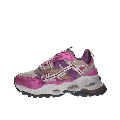 Buffalo Sneakers Ecopelle Donna Fuchsia 1636300-c5 - Imagen 1 de 4