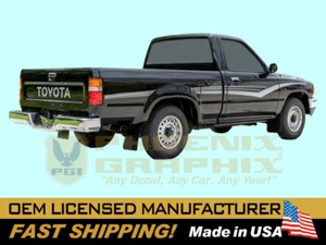 1990 fits 1989 1991 1992 1993 1994 1995 Toyota Truck EVP Stripes Name Decals Kit - Bild 1 von 1