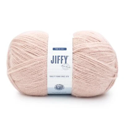 (1 Skein) Lion Brand Yarn451-104N Jiffy Bonus Bundle Yarn, Blush