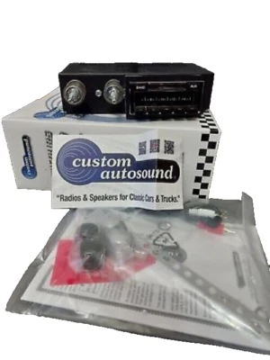 Dodge 1971 72 73 Charger B carrocería EE. UU. 230 AM/FM kit de radio personalizado auxiliar Foto 1 de 4