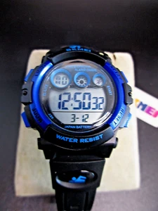 New Waterproof Multifuction Swimming Cycling Date Alarm Watch For Boys Girls - Picture 1 of 6
