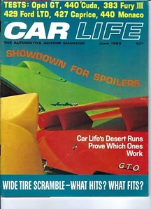 1969 Caprice 427, Barracuda 440, Fury, Monaco, LTD in vintage Car Life magazine - Imagen 1 de 3