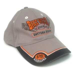 Bike Week 67th Annual 2008 Daytona Beach Florida Trucker Hat Biker Baseball Cap - Picture 1 of 8