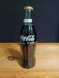 VINTAGE USA OLYMPICS 1996 ATLANTA COCA COLA BOTTLE - Hobble Skirt Flaschen VOLL - Bild 1 von 9