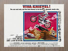 Historic Viva Knievel! 1977 Movie Advertising Postcard