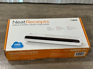 Neat NR-030108 Sheetfed Portable Scanner Receipt Documents Case Scanner w/ Box - Picture 1 of 7