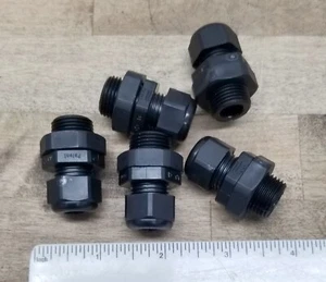 (Lote de 5) Accesorios de toma de glándulas de cable Hummel NPT 3/8" 1209380170 HSK-K - Imagen 1 de 5