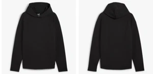 New Puma Boulder Texture Layer Hoodie Puma Black - Picture 1 of 5