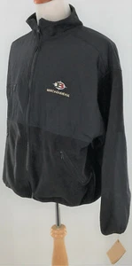 NWT Ouray Sportswear Men's Large Full-Zip Fleece Jacket Black Breckenridge Logo - Picture 1 of 8