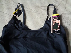 Damen Maidenform Full Slip WYOB Größe M ALLOVER SHAPING Farbe Schwarz - Bild 1 von 12