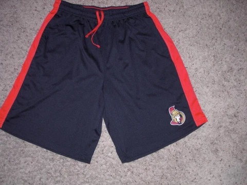 OTTAWA SENATORS Fanatics athletic SHORTS men's Large Cover
