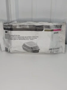 Cartucho de vapor orgánico/gas 3M 60926 P1OO 1 par EXP. Fecha 2/2025 k10 - Imagen 1 de 2