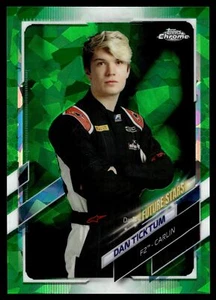 2021 Topps Chrome SAPPHIRE Formula 1 DAN TICKTUM GREEN PARALLEL 59/75 #66 - Picture 1 of 2