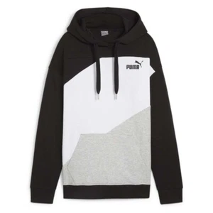PUMA Power Pullover Hoodie Womens Black, Grey Casual Outerwear 67789301 - Picture 1 of 2