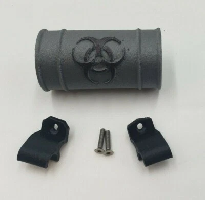 Fits Traxxas Maxx 4s Custom Body Upgrade (Biohazard) Waste Barrel (4 Colors) - Image 1 of 4