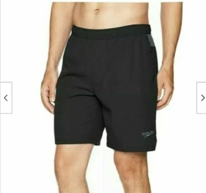 SPEEDO Pantaloncini da bagno uomo Tech Volley (NERI, PICCOLI) nuovi senza etichette - Foto 1 di 2