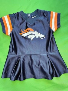 NFL Denver Broncos Jersey-Style Dress 0-3 months - Picture 1 of 3