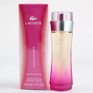 LACOSTE TOUCH OF PINK 1.7 OZ EDT WOMEN NEW IN BOX - Picture 1 of 3
