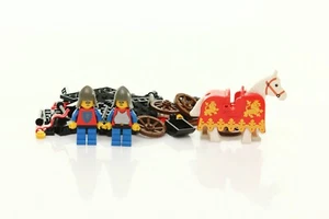 Lego Castle Lion Knights Set 6039 Twin Arm Launcher 100% complete vintage 1988 - Picture 1 of 3