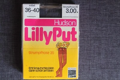 Hudson LillyPut Feinstrumpfhose Gr. 36 - 40 Nebel 20 den Neu OVP - Bild 1 von 3
