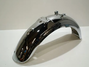 Kawasaki Chrome Rear Fender Mudguard W650 99-06 W800 11-16 35022-0076 Genuine -1 - Picture 1 of 16