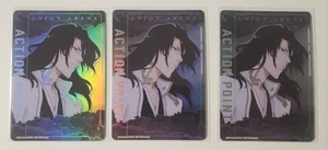 x3 Bleach Byakuya Kuchiki Action Point FOIL - UEPR /BLC-AP04 NM - Union Arena - Picture 1 of 4