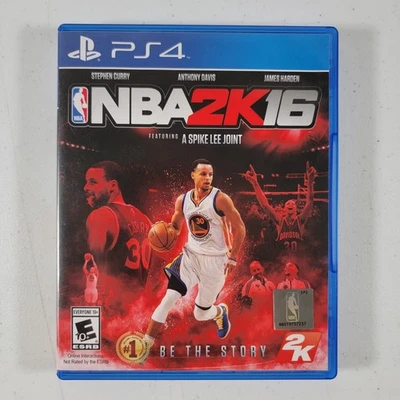 PS4 NBA 2K16 Stephon Curry Cover A Spike Lee Joint Video Game Playstation 4 - Image 1 of 4
