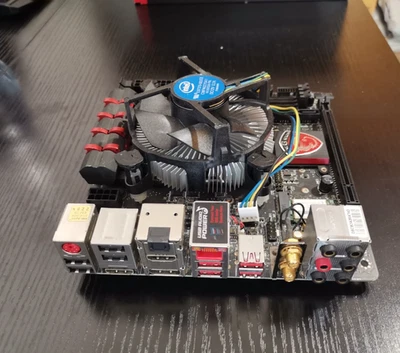 CPU PROCESSORE INTEL CORE i7-4770K 3.40GHz+SCHEDA MADRE MSI Z97i GAMING+RAM 16GB - Immagine 1 di 3