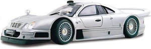 MERCEDES-BENZ CLK-GTR AMG STREET VERSION SILVER 1:18 MAISTO 1:18 FREE SHIPPING - Picture 1 of 4