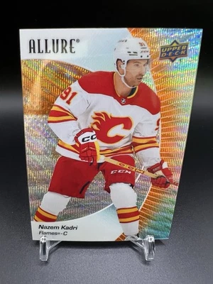 2023-24 Upper Deck Allure Orange Slice Nazem Kadri #63 Flames - Image 1 of 2