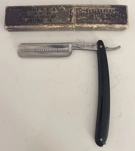 RARE Antique THE SWEETERIES “D. Young Omash” Germany Straight Razor With Box - Picture 1 of 14