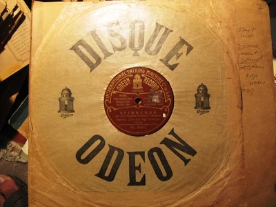 1907 HUGO RUDEL Bayreuth cond WAGNER RIENZI Ihr Römer hört FLYING DUTCHMAN Rüdel - Image 1 of 3