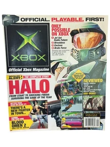 Vtg Official XBOX Magazine Issue #2 January 2002 HALO Silent Hill 2 Video Game - Picture 1 of 22