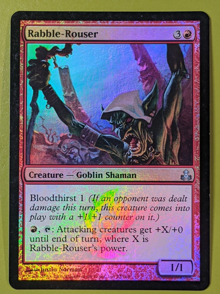 FOIL Rabble-Rouser x1 Guildpact 1x Magic the Gathering MTG - Image 1 of 1