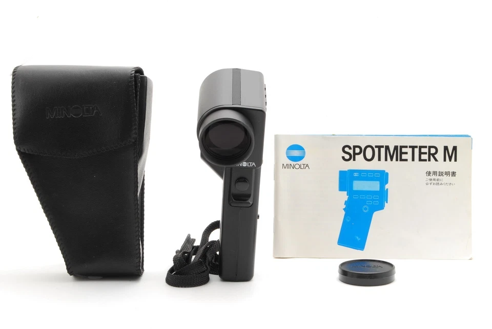[TOP MINT w/Case ] MINOLTA Spotmeter M Light Exposure Digital Spot Meter JAPAN - Image 1 of 4